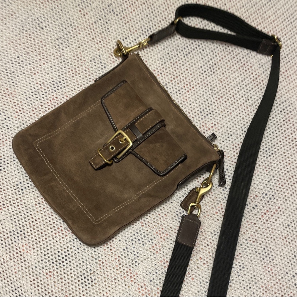 COACH VINTAGE Brown / Taupe Suede
Hamilton Crossbody